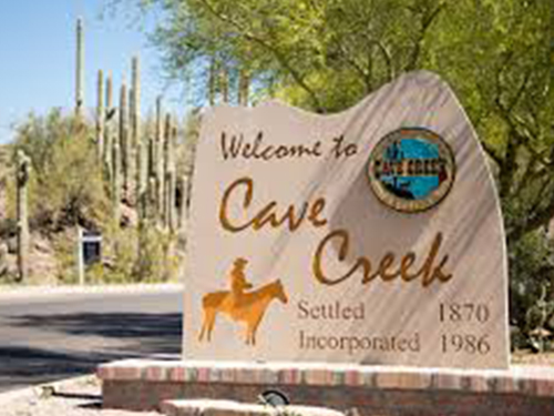 Cave Creek Sign Cave Creek Sign