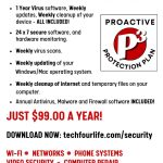 Tech 4 Life Computer Security Proactiove Protection Plan