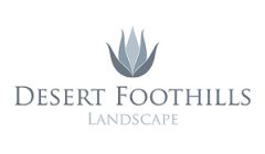 desert foothills landscape logo